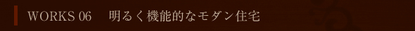 WORKS 06 邭@\Iȃ_Z